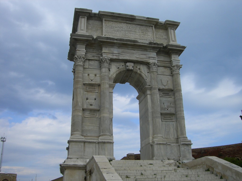 Ancona トラヤヌス皇帝の凱旋門②