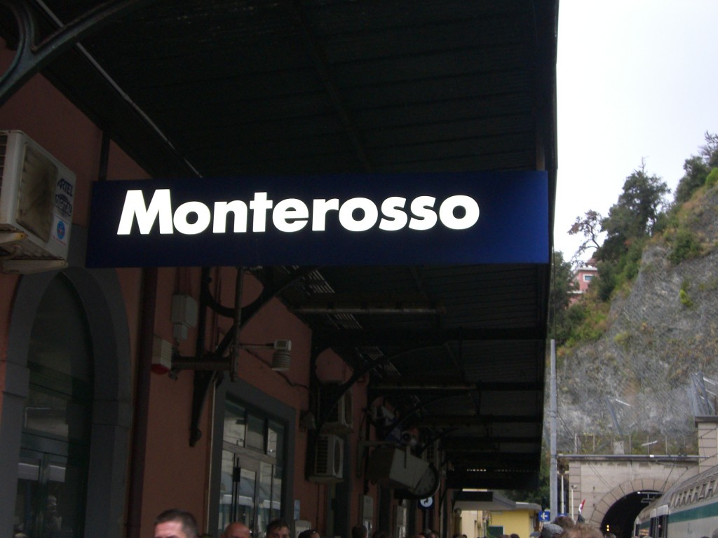 CinqueTerre Monterosso駅①