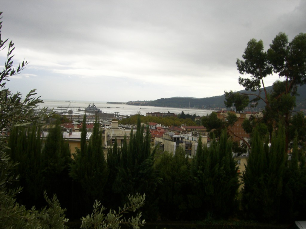 LaSpezia サン・ジョルジョ城からの眺望