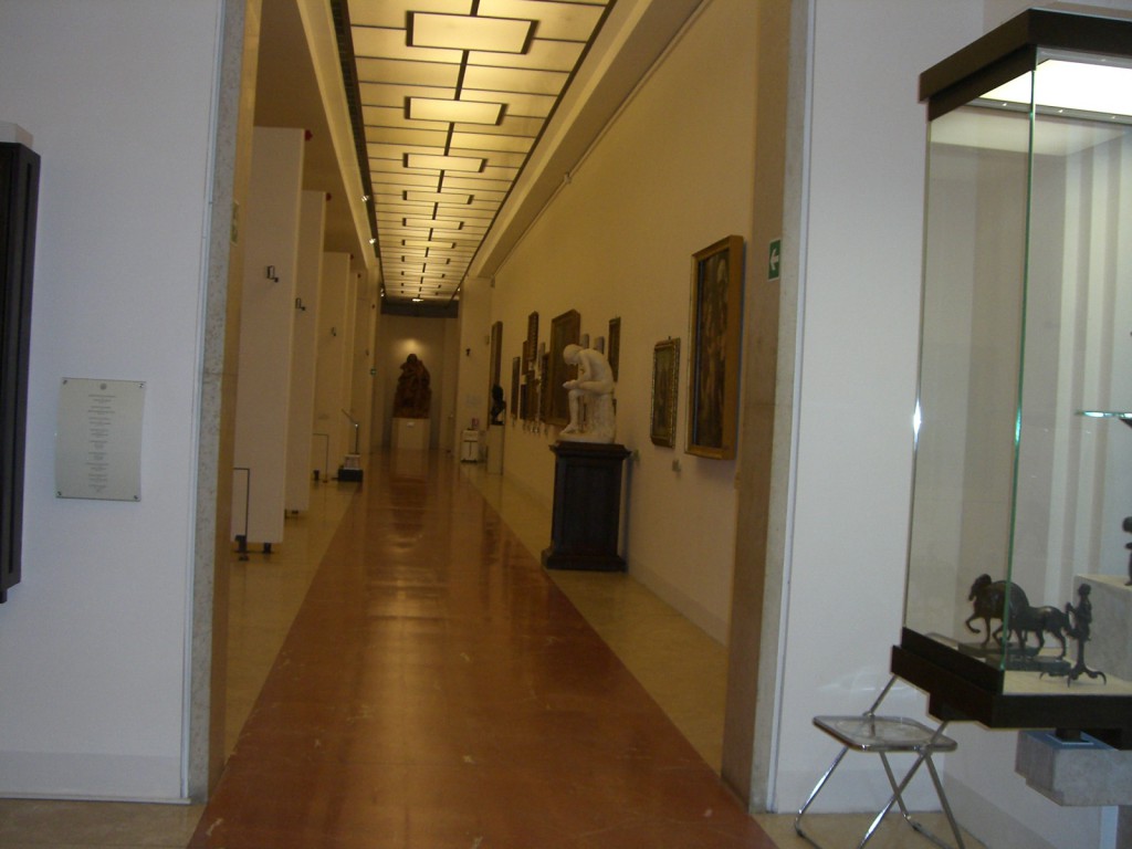 Modena 総合博物館のガレリア