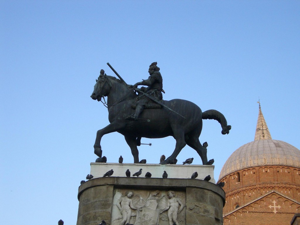 Padova ガッタメラータ騎馬像