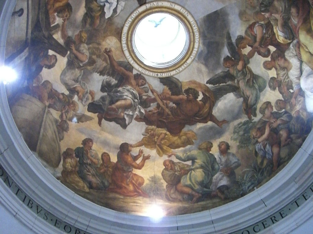 Urbino サン・ジョヴァンニ教会礼拝堂クーポラ