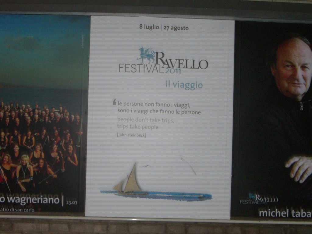 Ravello 音楽祭ポスター