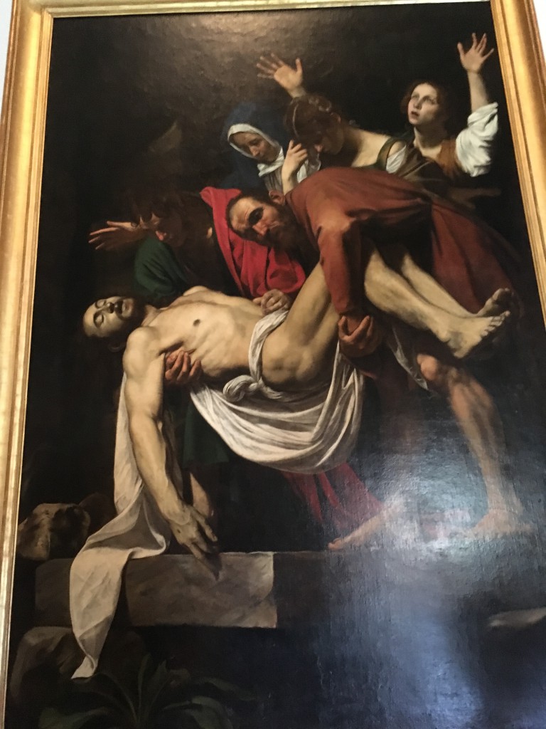 カラヴァッジョ《キリストの埋葬》